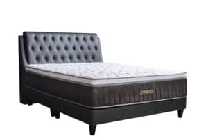 PRIME II Series Mattress-Dark Grey PU Leather-Right